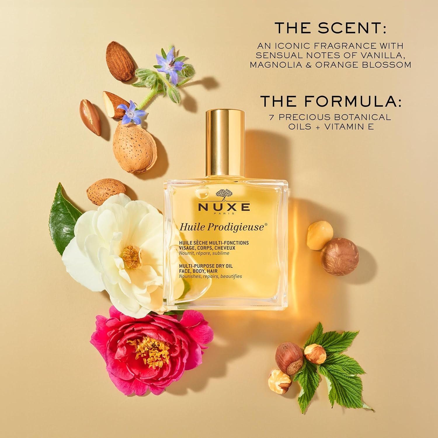 Botanical Dry Oil for Radiant Skin & Hair – Nourishes, Repairs & Hydrates  Multi-Purpose Glow Ritual